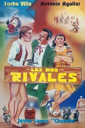 Póster de Los dos rivales