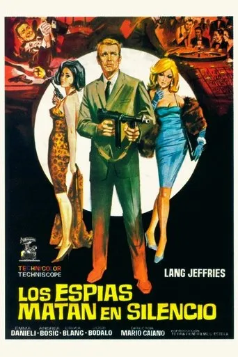 Póster de Los espías matan en silencio