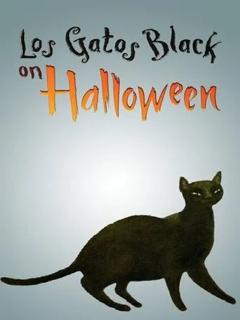 Póster de Los Gatos Black on Halloween