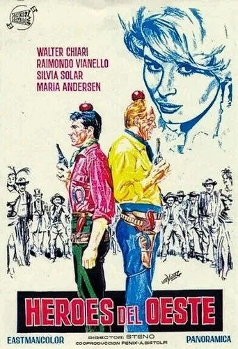 Póster de Los héroes del Oeste