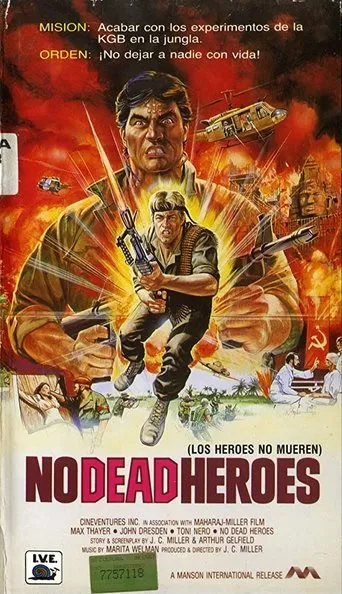 Póster de Los héroes no mueren