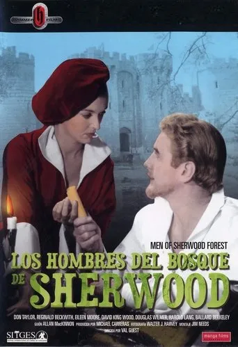 Póster de Los hombres del bosque de Sherwood