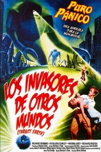 Póster de Los invasores de otros mundos (1954) con Richard Denning como Frank Brooks