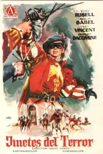Póster de Los jinetes del terror (1963) con Yves Vincent como Capitano Mirko