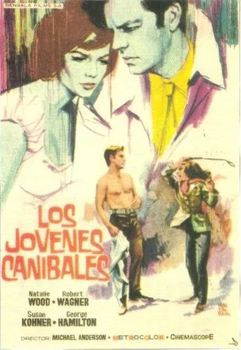 Póster de Los jóvenes caníbales
