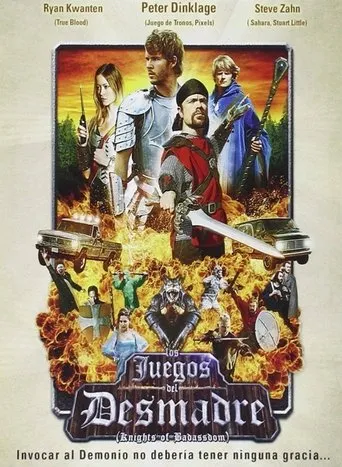 Póster de Los juegos del desmadre (2013) con Brett Gipson como Gunther