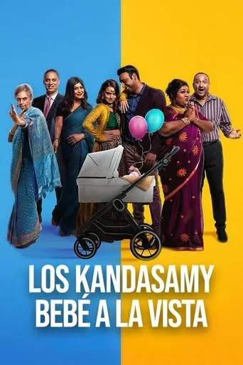 Póster de Los Kandasamy: Bebé a la vista (2023) con Jailoshini Naidoo