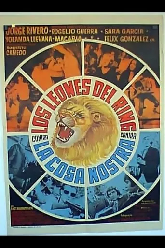Póster de Los leones del ring contra la Cosa Nostra