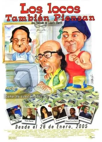 Póster de Los locos también piensan