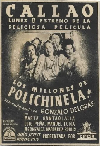 Póster de Los millones de Polichinela