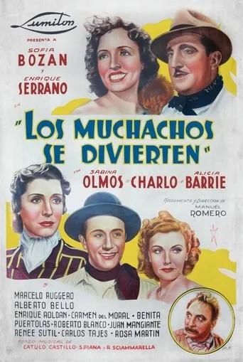 Póster de Los muchachos se divierten