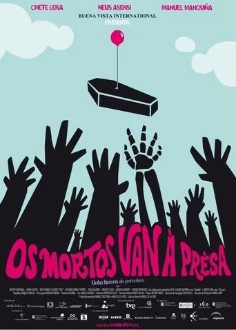 Póster de Los muertos van deprisa