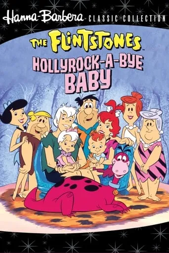 Póster de Los Picapiedra en Hollyroca por un bebé