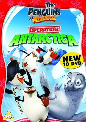 Póster de Los Pingüinos de Madagascar - Operación Antártida