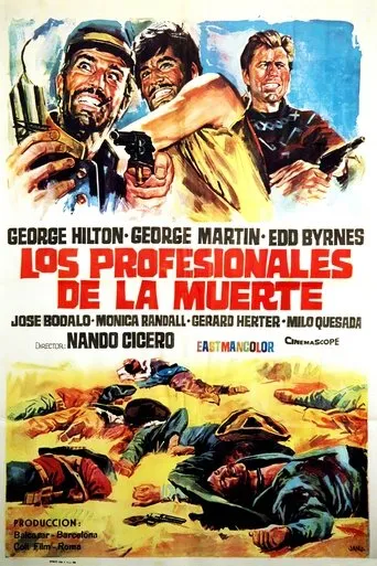 Póster de Los profesionales de la muerte (1967) con José Bódalo como Pietro Primero