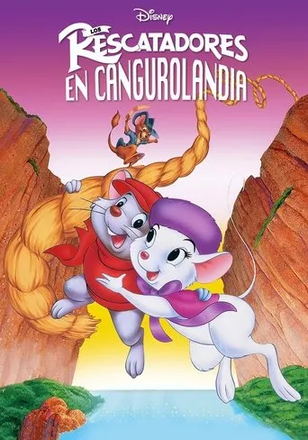Póster de Los rescatadores en Cangurolandia