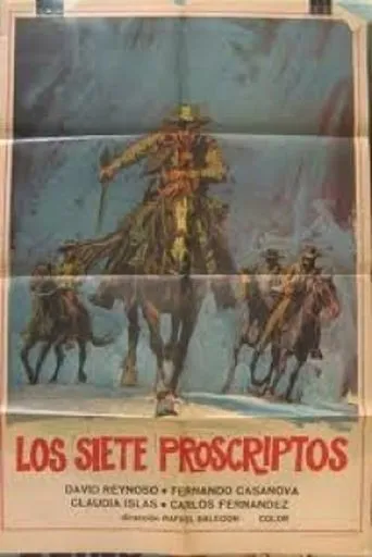 Póster de Los siete proscritos