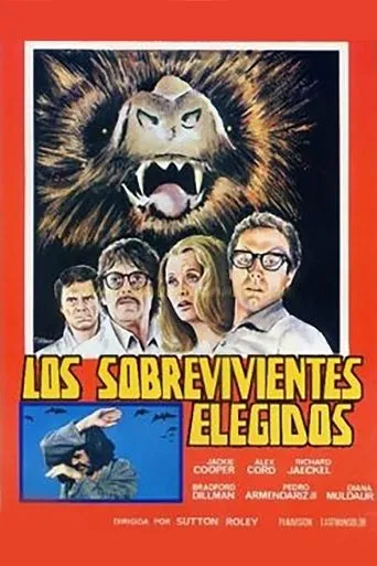 Póster de Los sobrevivientes elegidos (1974) con Richard Jaeckel como Major Gordon Ellis