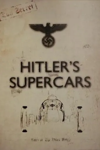 Póster de Los super coches de Hitler (2020) con Andrew Scarborough como Narrator