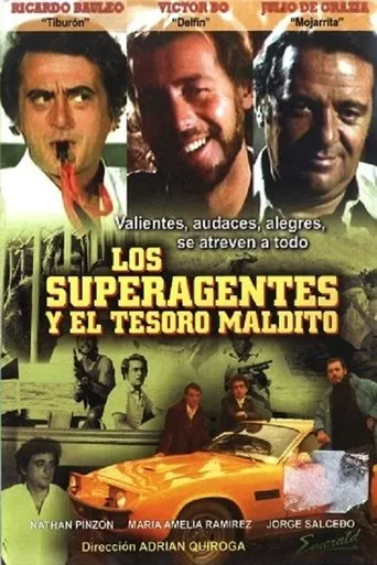 Póster de Los superagentes y el tesoro maldito