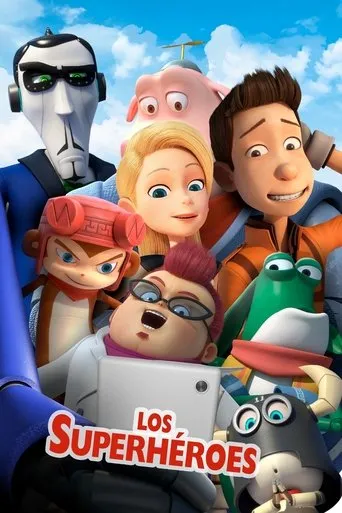 Póster de Los superhéroes