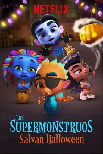 Póster de Los Supermonstruos salvan Halloween (2018) con Elyse Maloway como voice