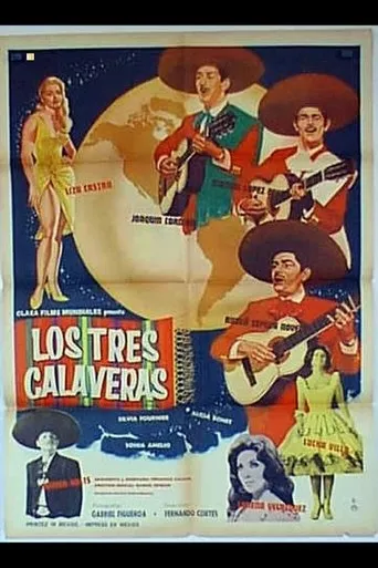 Póster de Los tres calaveras