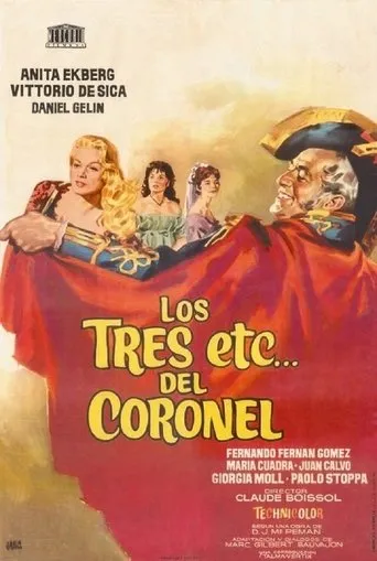 Póster de Los tres etcéteras del coronel