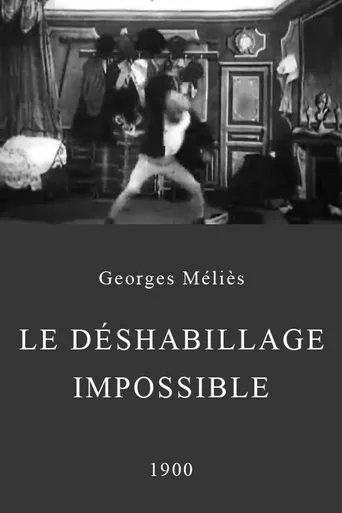 Póster de Los vestidos encantados (1900) con Georges Méliès como The Man