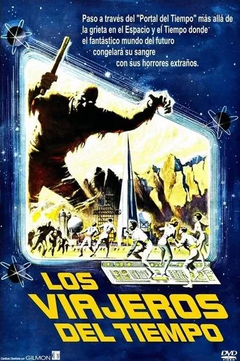Póster de Los viajeros del tiempo (1964) con Forrest J. Ackerman como Square-Frame Technician