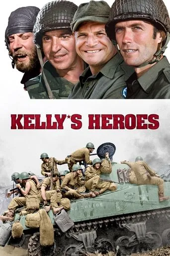 Póster de Los violentos de Kelly (1970) con Tom Troupe como Cpl. Job