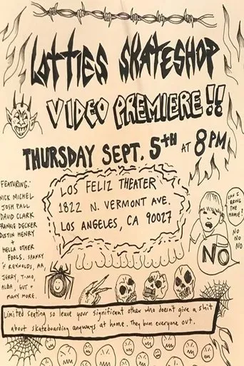 Póster de Lotties Skateshop Must Be Stopped