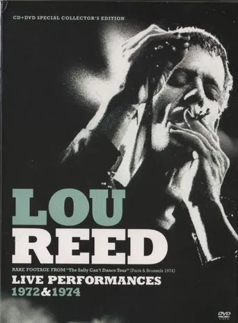 Póster de Lou Reed Live Performances 1972 & 1974