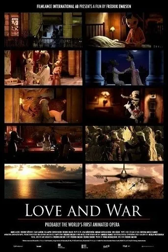 Póster de Love and War