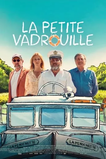 Póster de El barco del amor (2024) con Éric Viellard como Le patron du Café Chanté