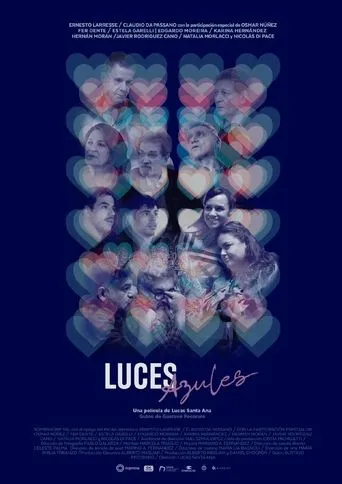 Póster de Luces azules