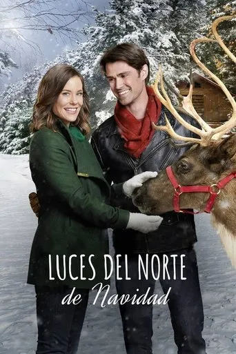 Póster de Luces del Norte de Navidad (2018) con Melody Johnson como Melissa Upson