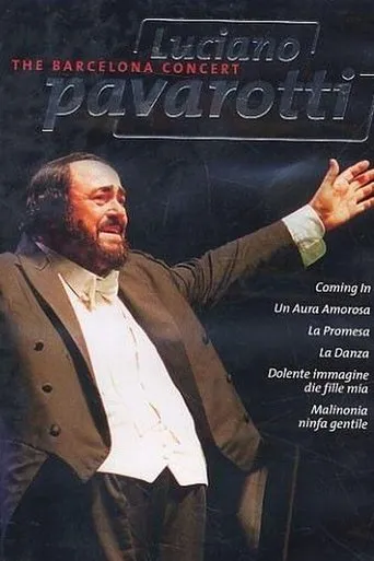 Póster de Luciano Pavarotti - The Barcelona Concert in 2002
