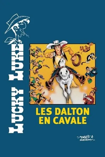 Póster de Lucky Luke: La fuga de los Dalton