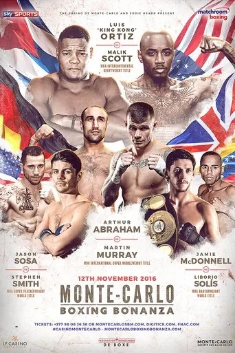 Póster de Luis Ortiz vs. Malik Scott