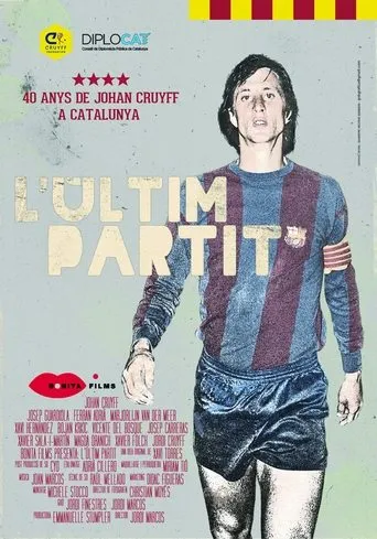 Póster de L’últim partit. 40 anys de Johan Cruyff a Catalunya