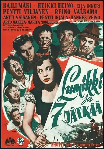 Póster de Lumikki ja 7 jätkää