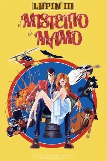 Póster de Lupin III El misterio de Mamo (1978) con Hidekatsu Shibata como Gordon (voice)