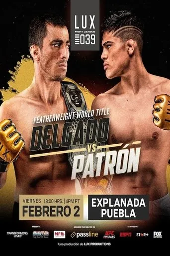 Póster de LUX Fight League 039