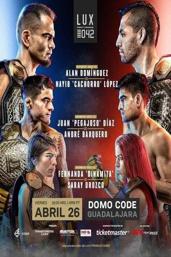 Póster de LUX Fight League 042