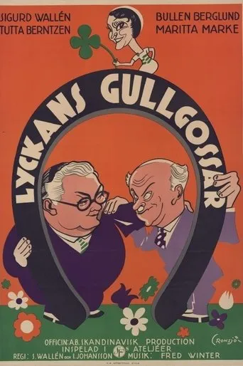 Póster de Lyckans gullgossar