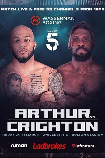 Póster de Lyndon Arthur vs. Boris Crighton