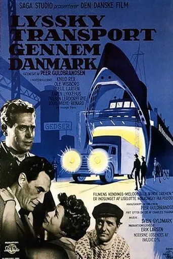 Póster de Lyssky transport gennem Danmark