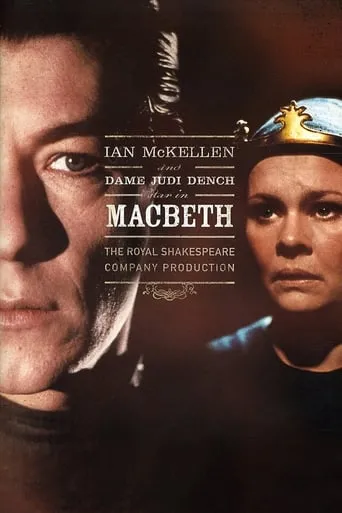 Póster de Macbeth (1979) con John Woodvine como Banquo