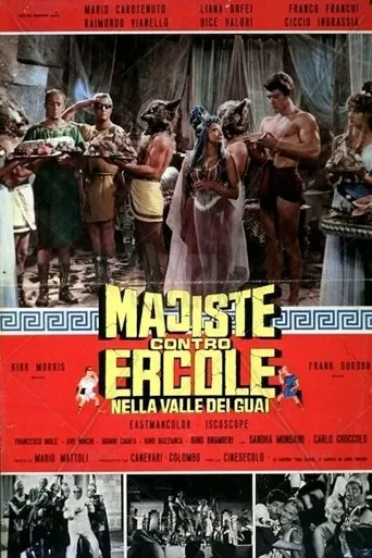 Póster de Maciste contro Ercole nella valle dei guai